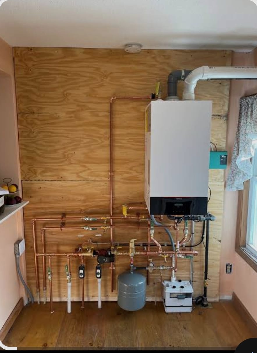 Professional gas boiler service